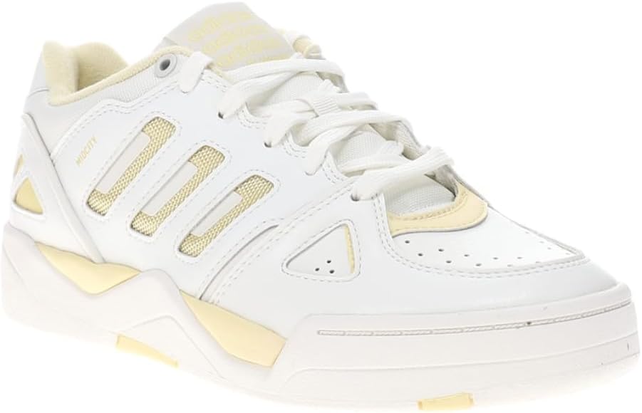 adidas Womens Midcity Low Lace Up Sneakers Shoes Casual - White