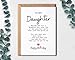 To My Dearest - Birthday Card for Daughter - 'Daughter, My Greatest Gift' - Perfect for Daughter's Birthday or Christmas