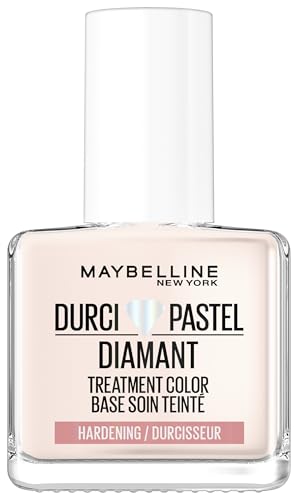 Maybelline New York - Esmalte de uñas fortalecedor, color pastel, 12 ml