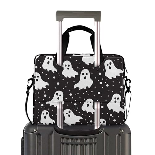Funda para portátil ALAZA con diseño de lunares, portátil 13-15.6 pulg miniatura 3