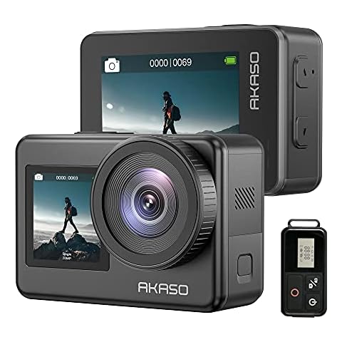 Cámara Deportiva AKASO Brave 7 con Doble Pantalla 4K WiFi 20MP Cover