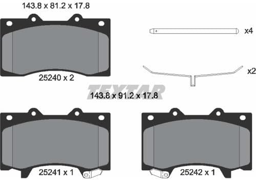 TMD Friction Services 2524001 pastillas de freno, freno