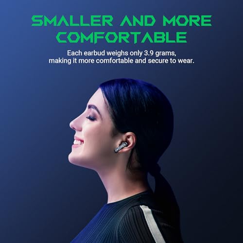 Image of Black Shark True Wireless Gaming Earbuds, Bluetooth 5.3with Gaming /Music Mode, 30 Hours of Playtime, Clear Call Stereo in-Ear Headphones, for Android /Cell Phone /Computer /Gaming -Lucifer T15