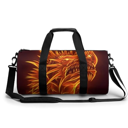 Sac week-end Dragon de Flamme pour camping et randonnée active
