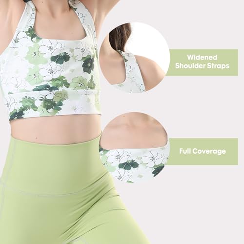 Girls Sports Bra - Spaghetti Strap Y Back Training Bras for Teens Racerback Yoga Bra Comfort Crop Top4