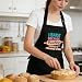 Gvlrbut Funny Aprons for Women with Pockets, Bakers Apron for Cooking Kitchen, Funny Baking Gifts for Mom Wife Birthday Christmas Thanksgiving Mothers Day