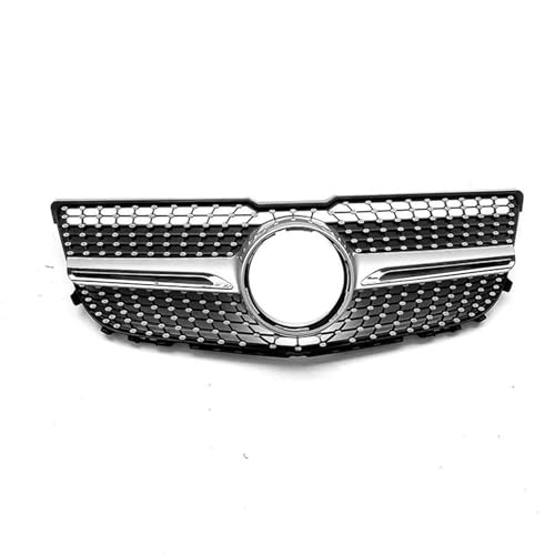 Grille Calandre Avant Mercedes GLK X204 Anti Impact Calandre Pare-chocs Argent 2013-2015