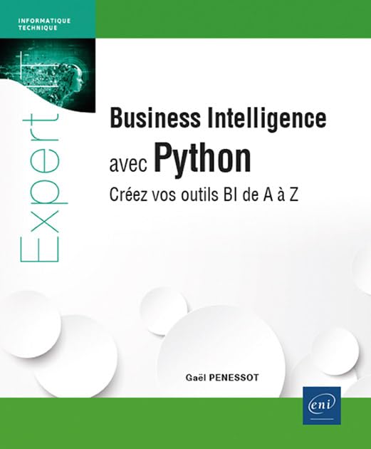 Couverture du livre Business Intelligence avec Python