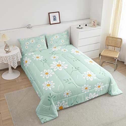 Manfei CYJ16458ZC-BZ_USF Cute Flower Comforter Set Full Size thumb #2