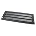 RackMatic - Panel de rejilla de 4U para armario rack 19" Tapa de ventilación negra