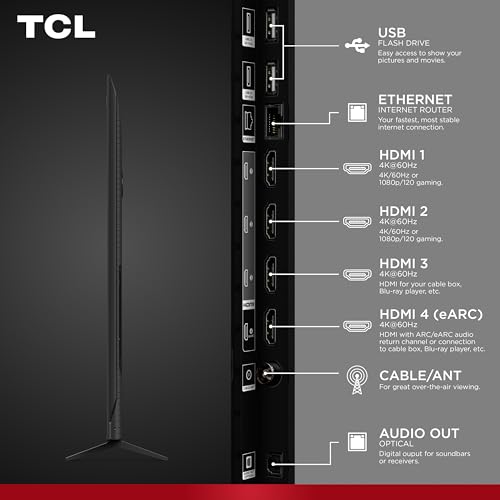 Image of TCL 85-Inch F7D Series QLED 4K UHD Smart TV (85F7D, 2026 Model) | Dolby Vision & Dolby Atmos, DTS | Voice Remote with Alexa | Motion Rate 240, Game Accelerator 120, Auto Game Mode