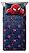 Jay Franco Spiderman Saving The Day 4 Piece Full Sheet Set (Offical Marvel Product), Blue