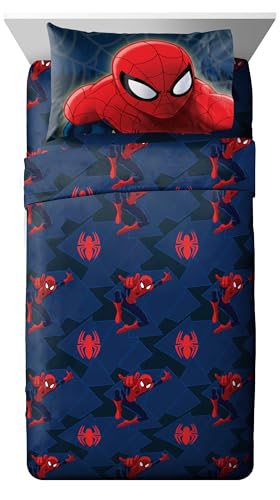 Spiderman parure de lit complète drap microfibre taille L linge de lit Marvel - 2