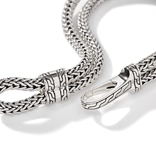 John Hardy Men's Classic Chain Silver Hook Station Bracelet 9Mm Medium #TOP1