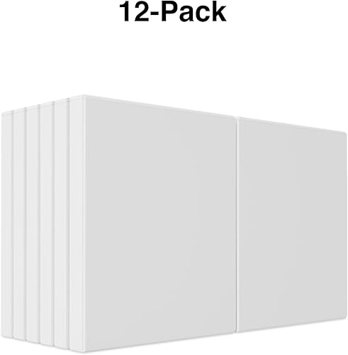 Miniatura 2 de Staples Carpeta económica de 3 anillas de 12 pulgada, color blanco, 24cartón (2374021682VS)