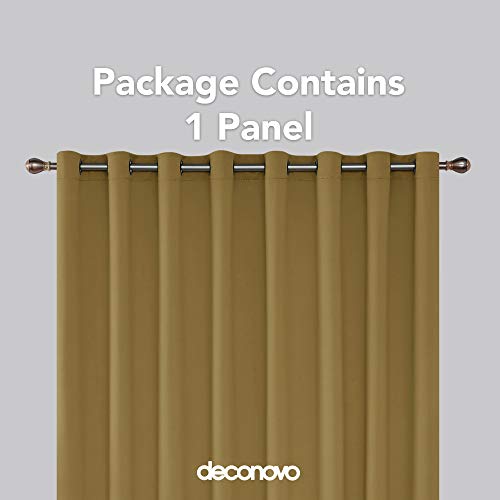 Image of Deconovo Room Divider Curtains for Living Room 84 Inches Long, Door Curtain