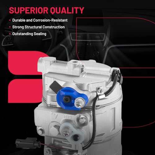 BDFHYK Air Conditioning A/C Compressor CO 11328C Compatible with Dodge Sprinter 2500 Sprinter 3500, Freightliner Sprinter 2500 Sprinter 3500, Mercedes-Benz Sprinter GL350 CL600, CL65 AMG, SLK300 ML350