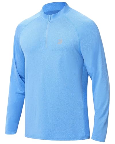Men's UPF 50+ Quarter Zip Sun Shirt