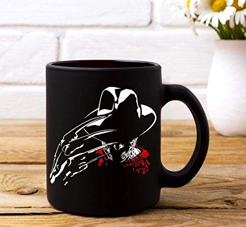 Taza Horror, Halloween, Freddy Krueger Rhyme, Horror, Pesadilla en Elm Street, Never Sleep Again Mug 11oz