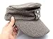 MAFLEN German M43 Wool Solider Field Cap hat Replica WWII (as1, Numeric, Numeric_7_and_1_Quarter, Numeric_7_and_3_eighths) Brown