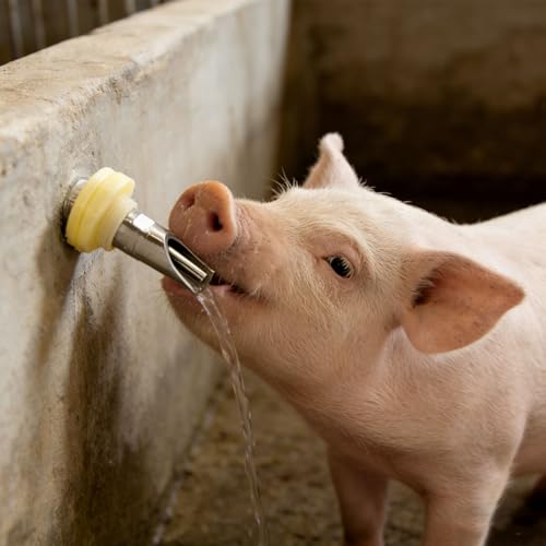 Abreuvoir automatique cochons porcelets ânes bétail tactile