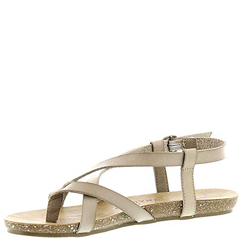 Blowfish Women’s Granola Fisherman Sandal,Birch Dyecut Pu,6