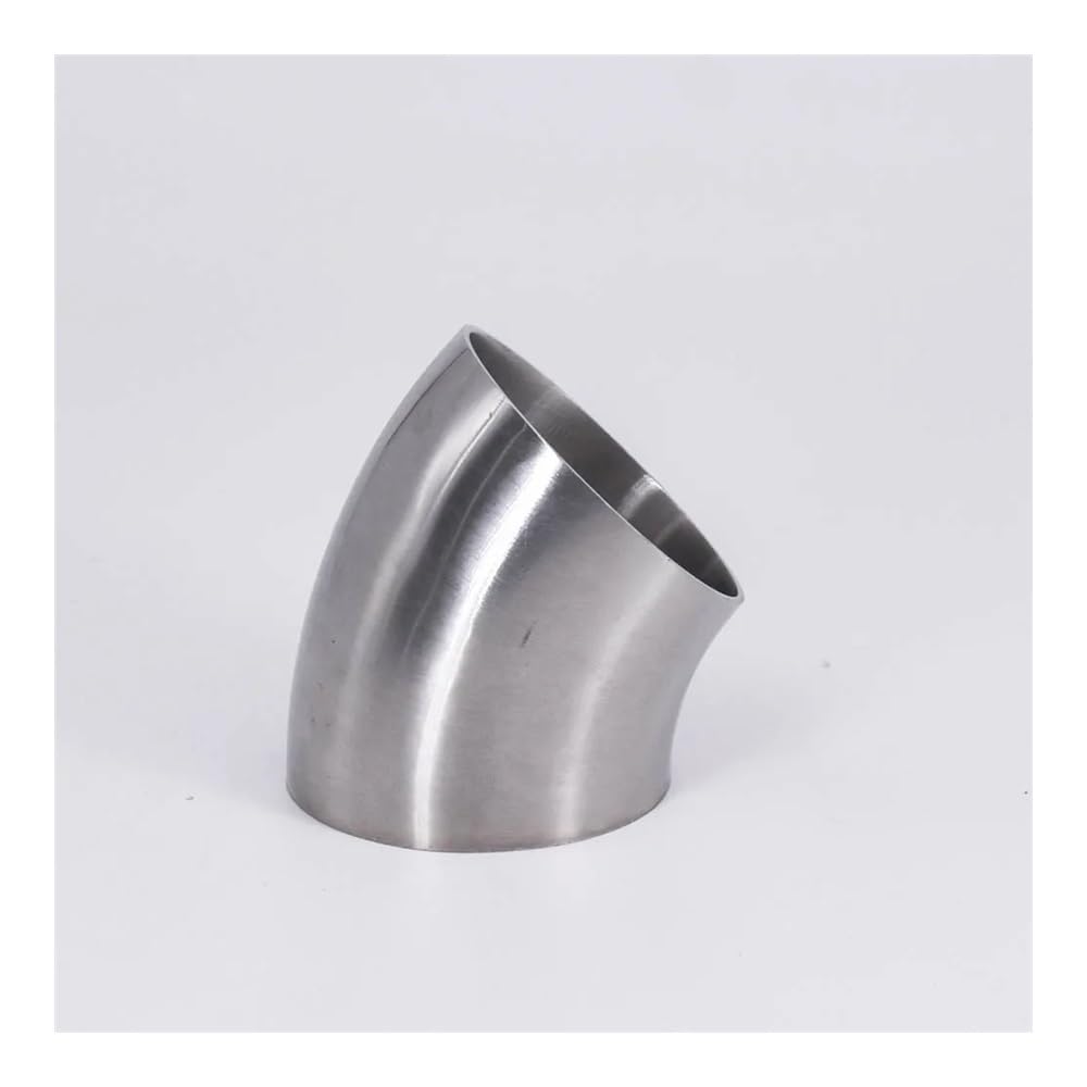 Rvblrdse One Color 51Mm 2 Inch Pipe Od Sus 304 Stainless Steel Butt Welding 45 Degree Elbow Fitting Home Brew Beer