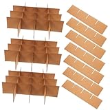 Facile à utiliser : simple à installer, aucune compétence professionnelle requise, les séparateurs de boîtes de déménagement sont pratiques, séparateurs en verre pour boîtes d'emballage, séparateur de cloison en verre