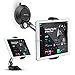 AboveTEK Suction Cup Cell Phone Holder, Large Sticky Pad Tablet Mount on Kitchen Desk Office Window Bathroom Mirror Car Windshield, Swivel Smartphone Tablet Stand 4-11" iPhone 5 6 7 iPad Mini Air Pro