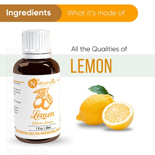 Image of Naturalis Essential Oil Gift Pack of 2-30ml (Lemon Oil, Lemon Eucalyptus Oil)