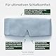 bene-sleep® Schlafmaske – Luxuriöser Schlafkomfort aus 100% Maulbeerseide | Seidenschlafmaske für erholsamen Schlaf | Besonders hautfreundlich & fördert längeren REM-Schlaf