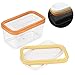 Butter Cutting Box Cheese Cutting Container Sealed Rectangular Storage Box Kitchen Tool for Picnics and Camping