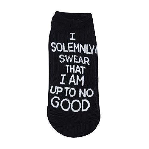 Harry Potter Meias femininas Deathly Hallows I Sollemnly Swear, Marauder's Map Low Cut Socks (adult