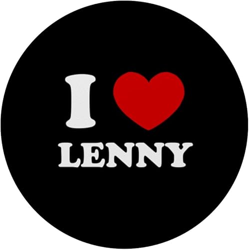 Miniatura 3 de I Love Lenny I Heart Lenny Funny Lenny PopSockets intercambiables PopGrip