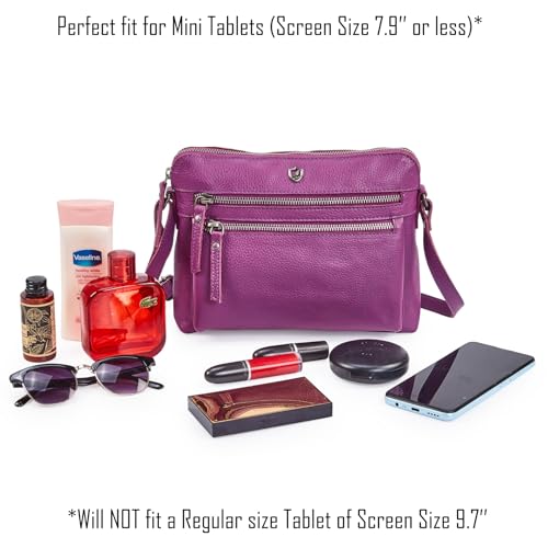 Genuine Leather Purses for Women Small Soft Crossbody Shoulder Bag Lightweight Trendy Crossover Handbags2