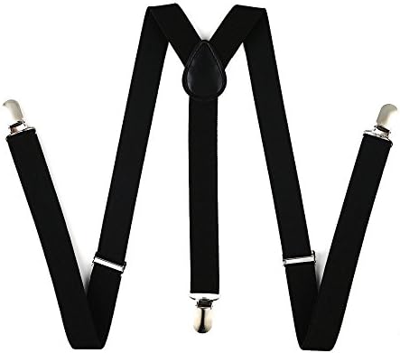 Cinny Suspender for Men and Women Polyester with Metal Clips