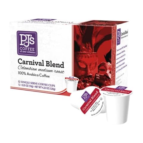 PJ's Coffee - Carnival Blend Single Serve Cups, 12 Count (Pack of 1) Cover