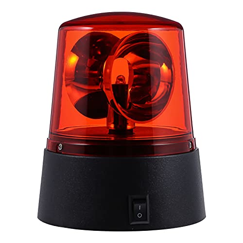 NUOLUX Gyrophare Led Rouge À Piles Petit Jouet De Police Décoration D'Atmosphère Pour Fête Enfants Cadeau Durable Et Facile À Utiliser