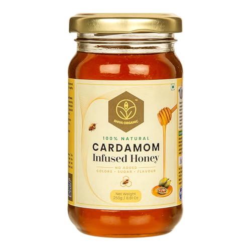 Miel con Cardamomo Orgánica 250g