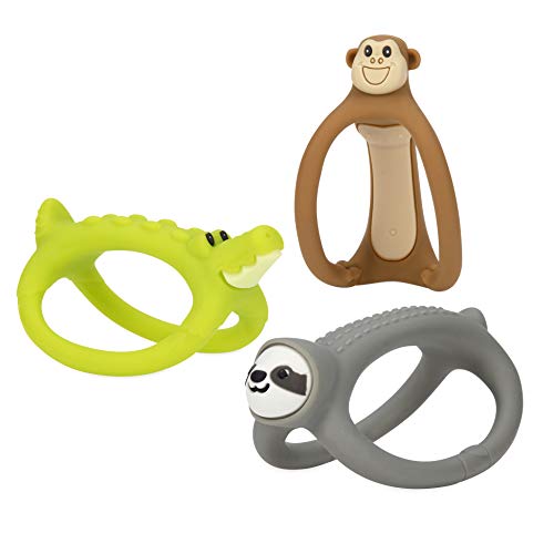 Termos Y Vasos Entrenadores, Baby Product Nuby Mordedera De Silicón, Paquete De 65 Grams