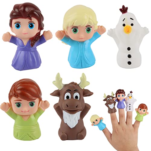 Burattini da Dita, XiXiRan 5 pcs Finger Puppets