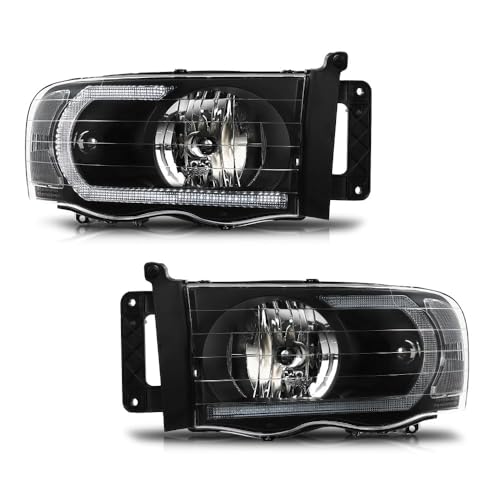 G-PLUS LED Headlights Compatible with Dodge Ram 1500 2002 2003 2004 2005