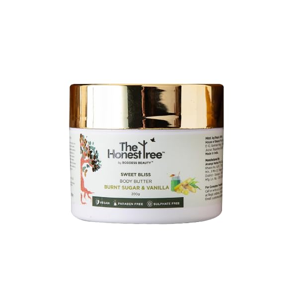 The Honest tree Sweet Bliss Body Butter(200g) (Burnt Sugar & Vanilla)