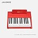 JALOKEE Kids Piano Keyboard, Digital Piano for Kids, Music Educational Instrument Toy, Wood Toy for 3+ Girls and Boys (Red, 25 Keys)