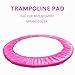 Nicedeal Trampoline Cloth Cover 32 Inch Mini Fitness Trampoline Skirt for Children Jumping Bed Rosy Trampoline Cover
