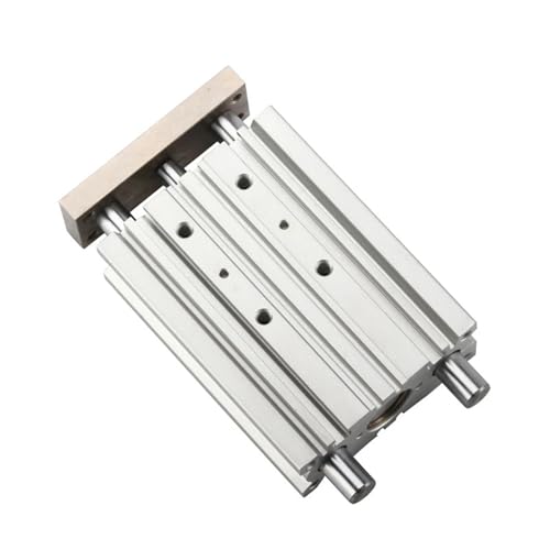 Cilindro neumático de tres vástagos compacto MGPM12-30Z con guía integrada 4