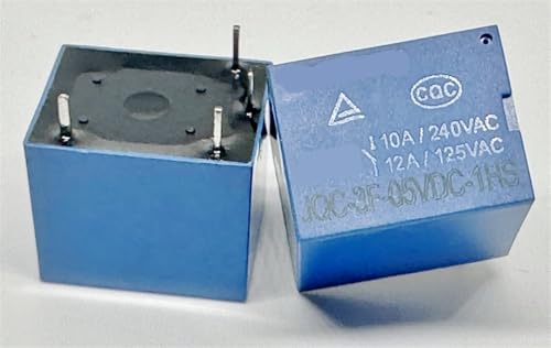Relé JQC-3F-05VDC-1HS conmutador T73 de 10A para placas impresas PCB