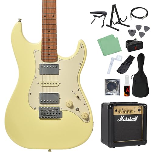 Bacchus GS-4DX RSM/M OWH エレキギター初心者14点セット【MG10付き】 エレキギター ユニバースシリーズ バッカス