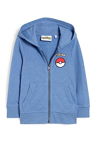 C&A Kinder Jungen Sweatjacke Polyester|Baumwolle Pokémon blau 134