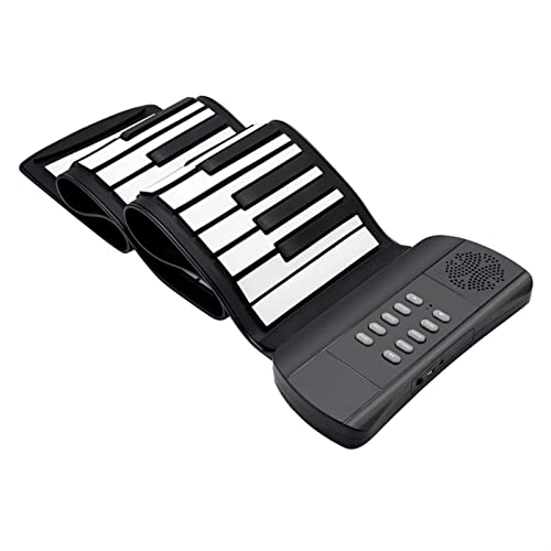 TSTS Piano électrique Pliable 61KEKEY Roll Up Piano Electronic Hand Roll Piano avec Piano de Haut-Parleur pour Les… - Les Beatles, Paul McCartney, John Lennon, RIngo Starr, George Harrison TSTS Piano électrique Pliable 61KEKEY Roll Up Piano Electronic Hand Roll Piano avec Piano de Haut-Parleur pour Les…